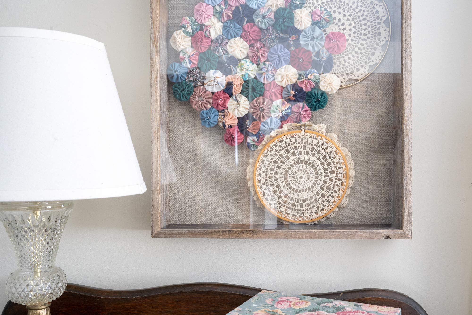 BARNWOODUSA Custom Rustic Farmhouse Collectible Shadow Box Picture Frame Made of Upcycled Wood Shadow Box 4 x 5 - Image 9