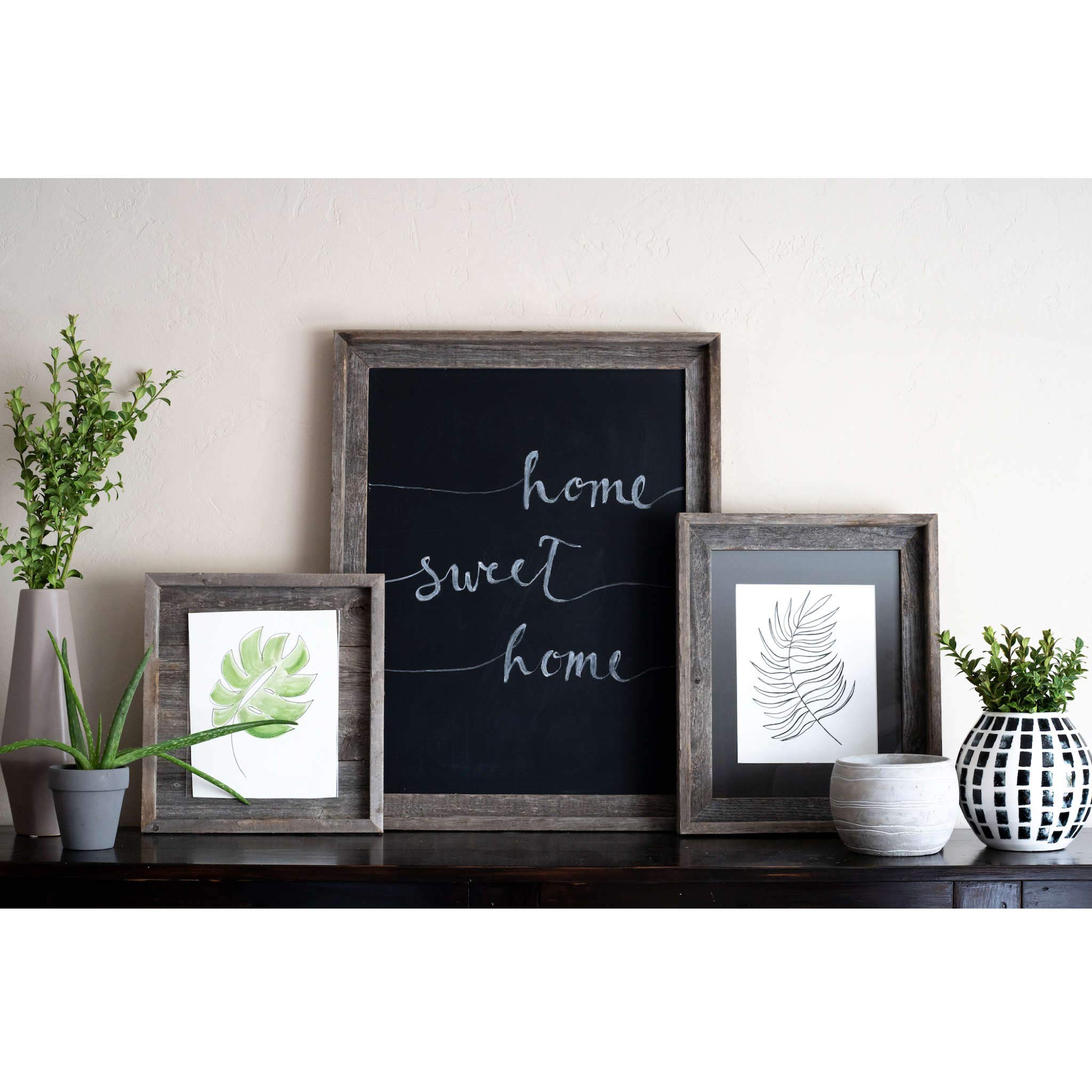 BARNWOODUSA LLC Back to School Large Farmhouse Style Chalkboard Sign with Reclaimed Wood Frame, Rustic Wall Décor (18x24) - Image 5