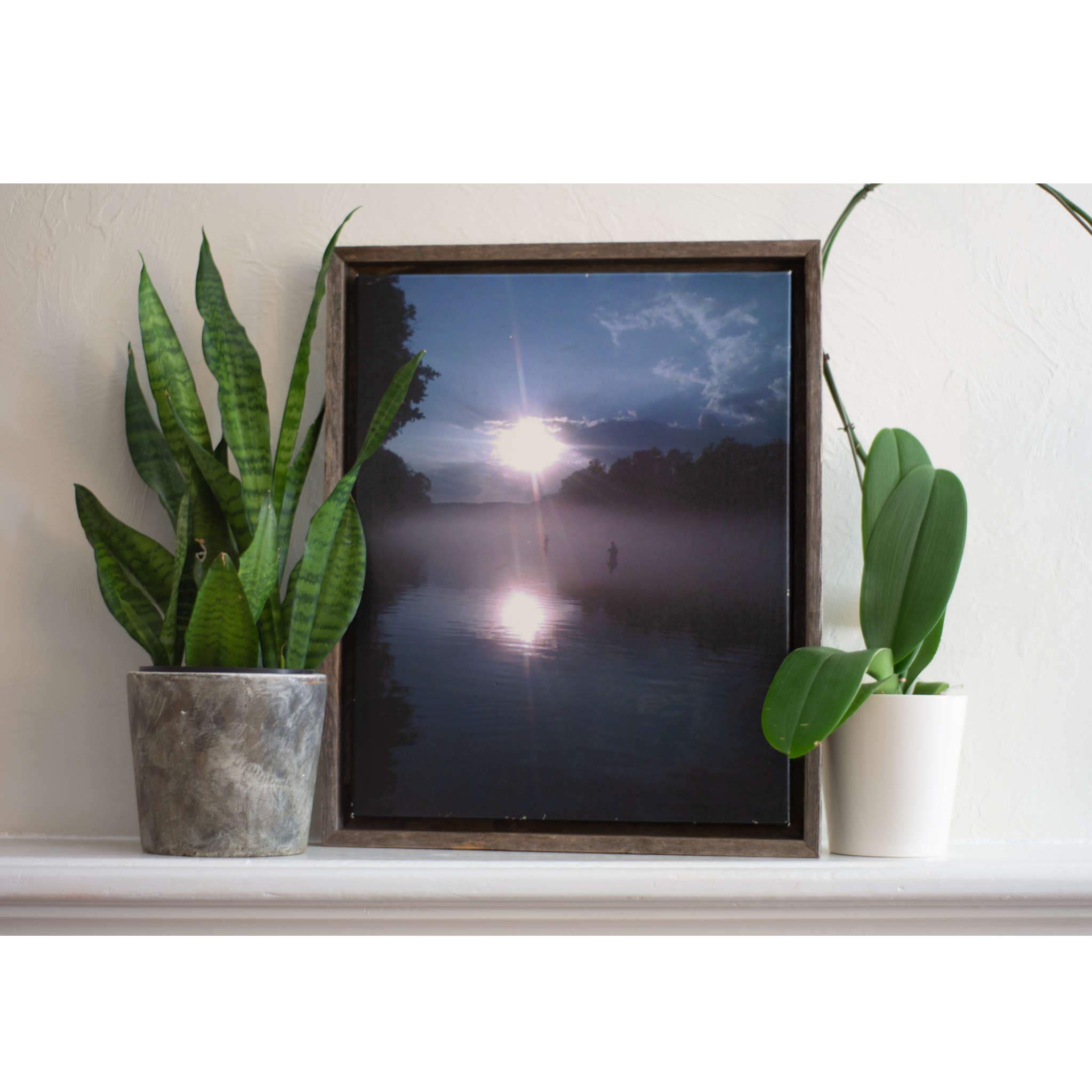 BarnwoodUSA | Rustic Barnwood Canvas Frame | For Oil Paintings & Wall Art | Natural Weathered Gray | 8" x 10" - Image 9